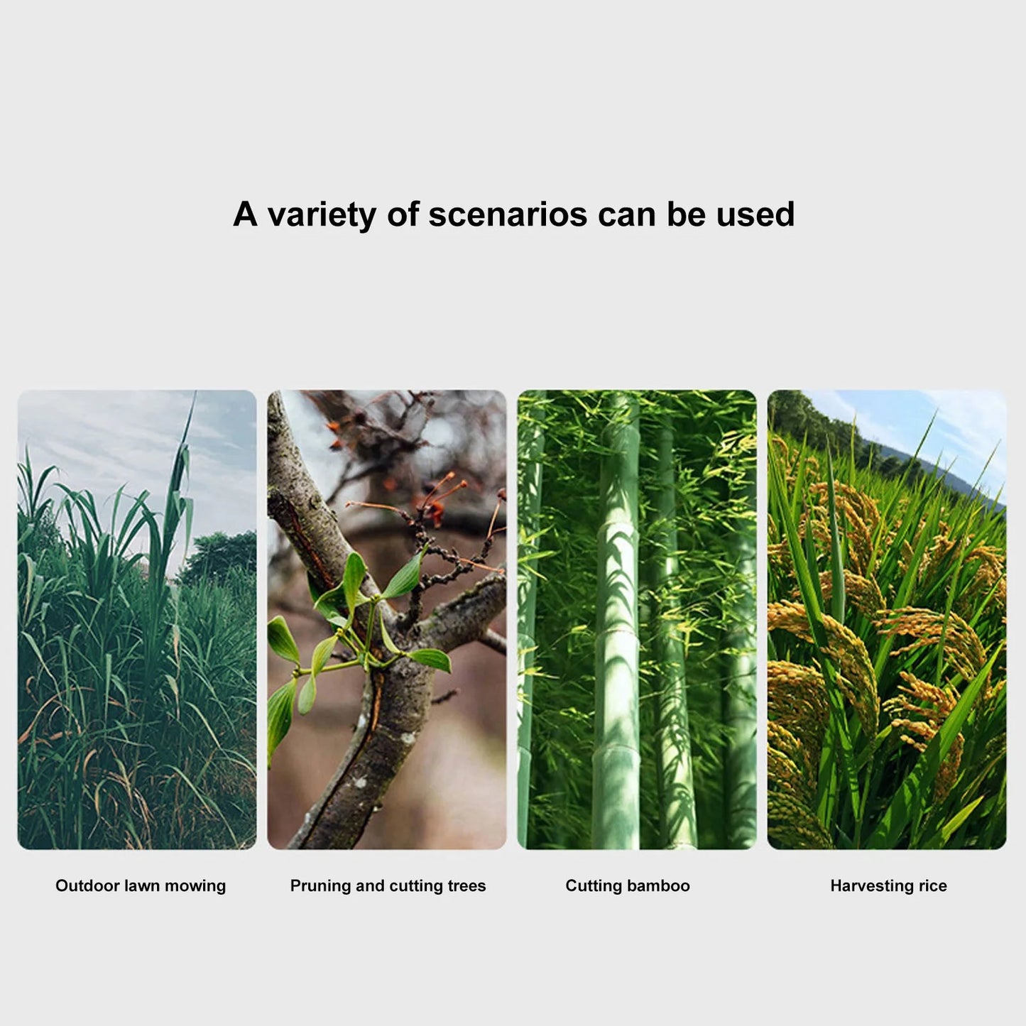 High Concerned Double Scythe Manganese Steel For Gardening Tools