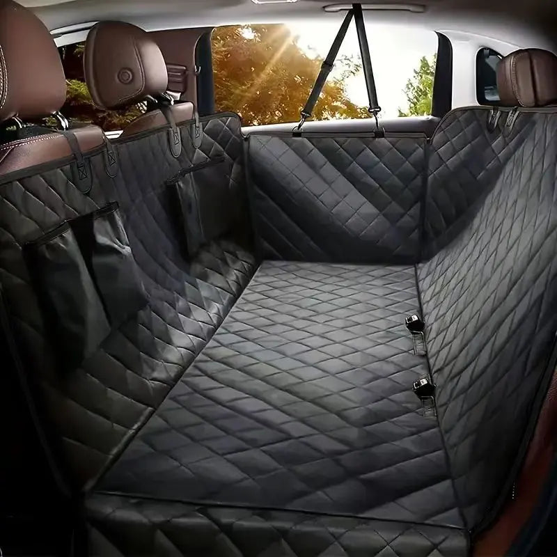 AllWeatherProof ExtremeGrade Waterproof Dog CarSeatProtection HammockNonslip UltraDurable VehicleReady BackSeatGuard