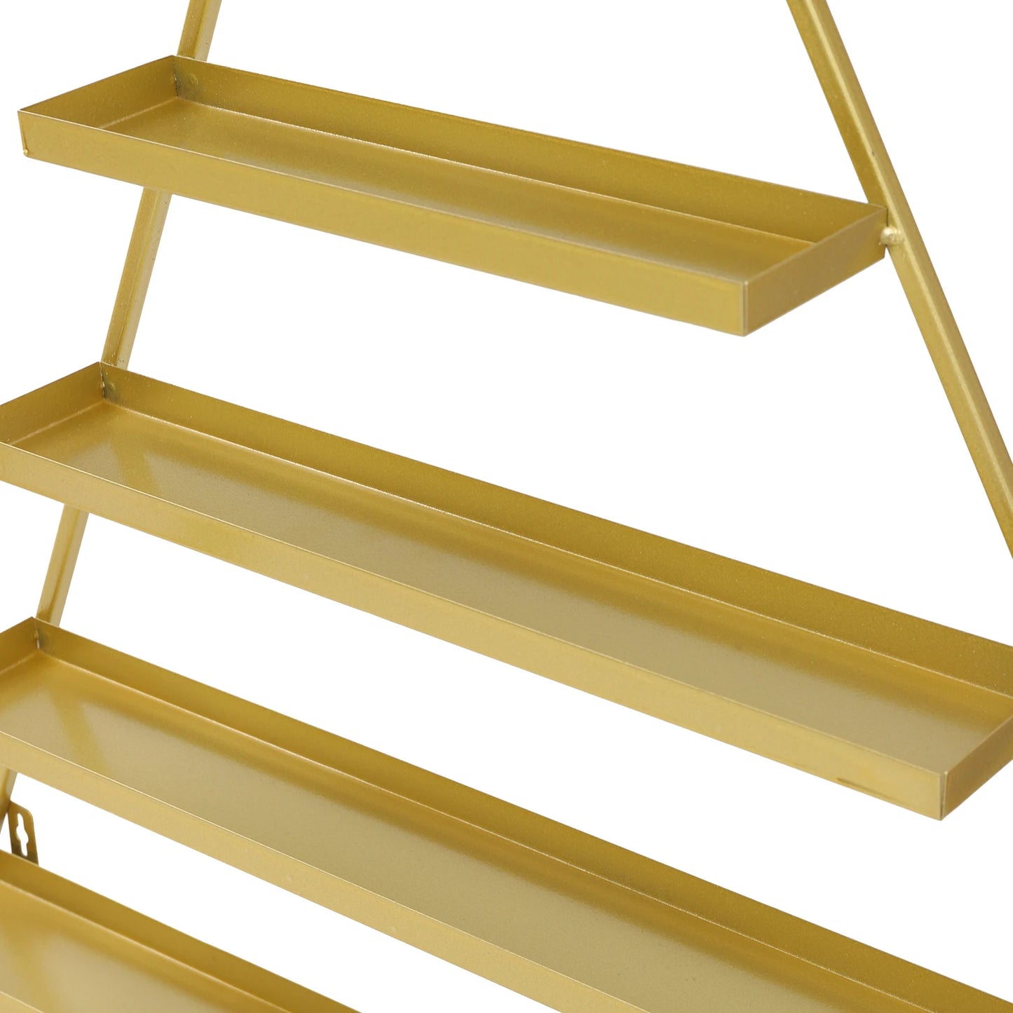 High Concerned Five Tier Wall Mounted Nail Polish Display Rack