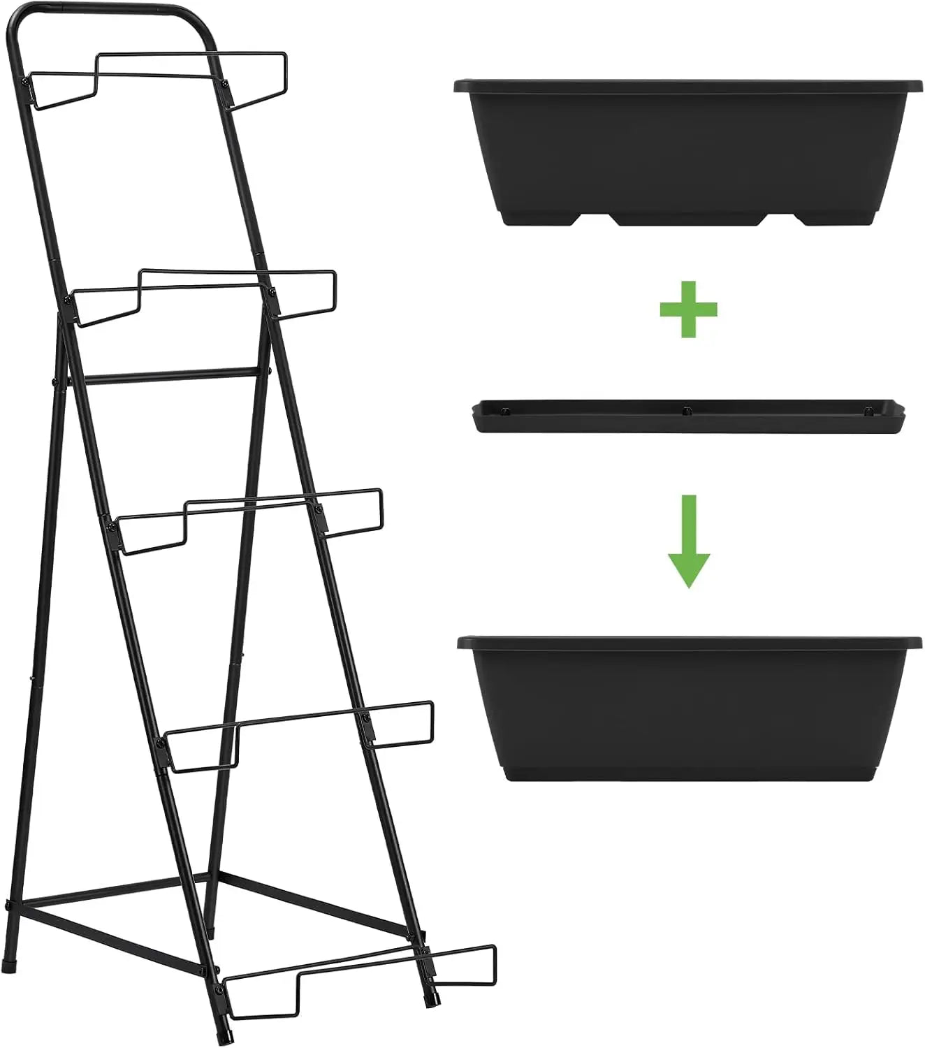 High-concerned Galvanized Raised Garden Beds 2-Pack For Outdoor Gardening Weatherproof