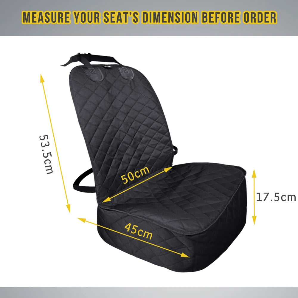 PETRAVEL Universal Dog Cat Car Seat Cover Waterproof Front Seat