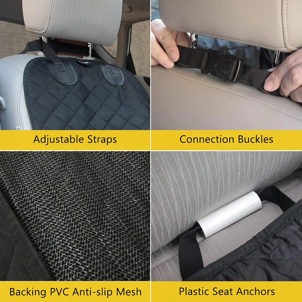 PETRAVEL Universal Dog Cat Car Seat Cover Waterproof Front Seat