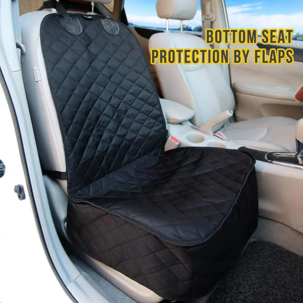 PETRAVEL Universal Dog Cat Car Seat Cover Waterproof Front Seat