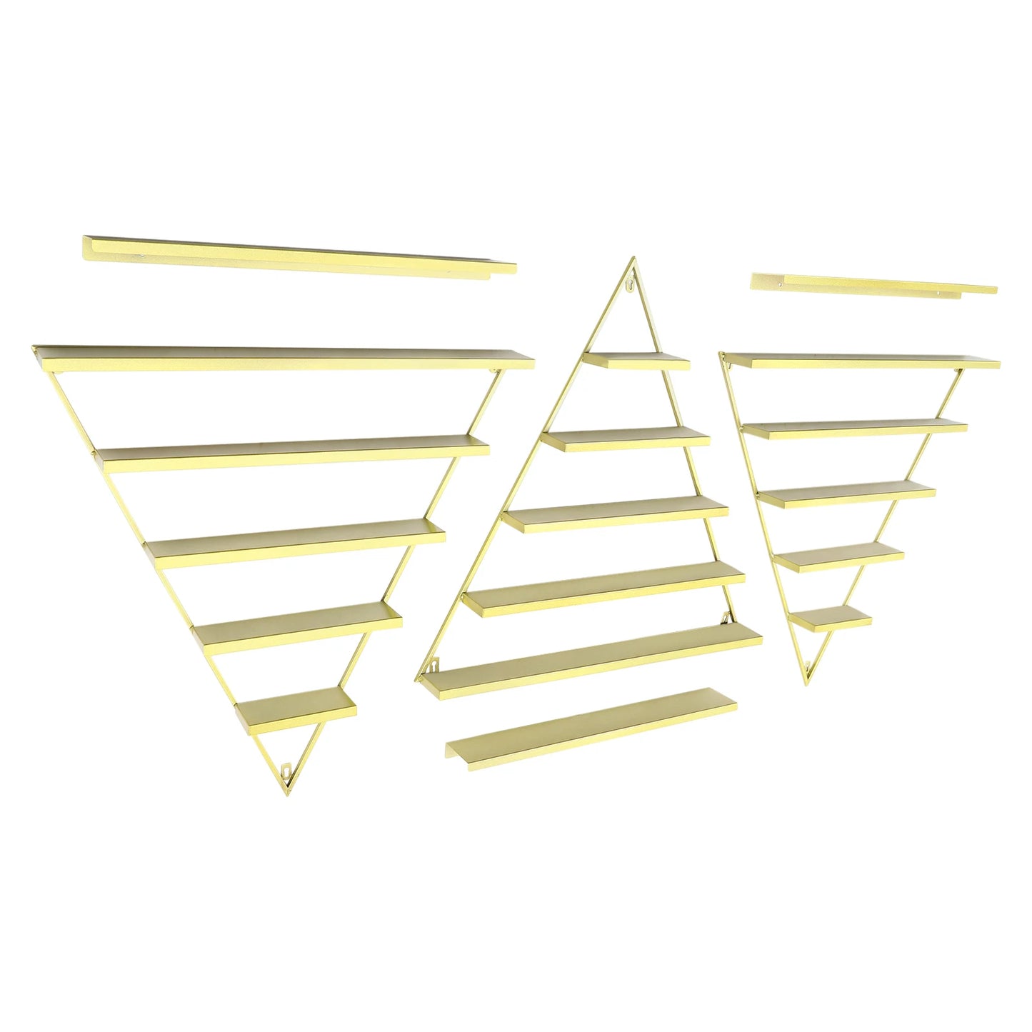High Concerned Five Tier Wall Mounted Nail Polish Display Rack
