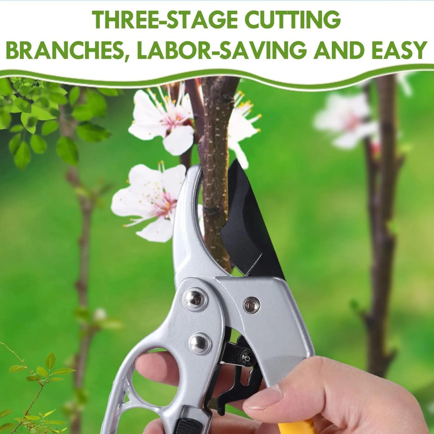 Pruning Scissors Ergonomic Garden Shears for Easier Pruning
