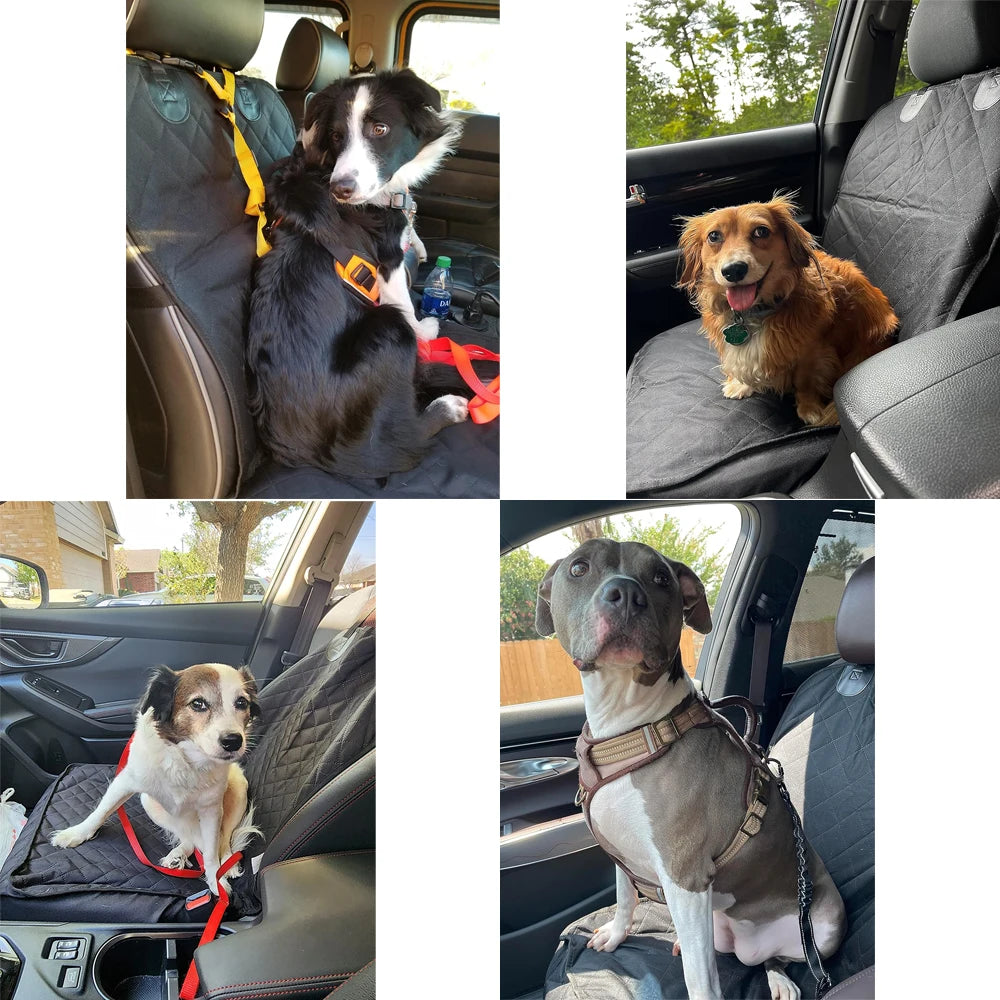 PETRAVEL Universal Dog Cat Car Seat Cover Waterproof Front Seat