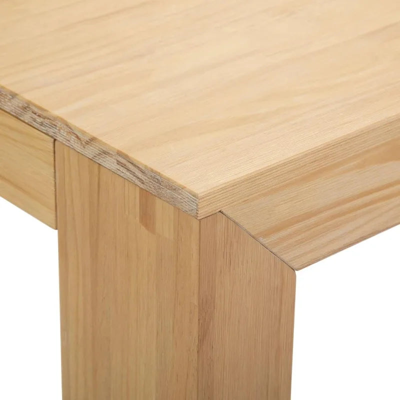 High Concerned Modern Square Corner Table Solid Wood Side Table For Living Room Bedroom