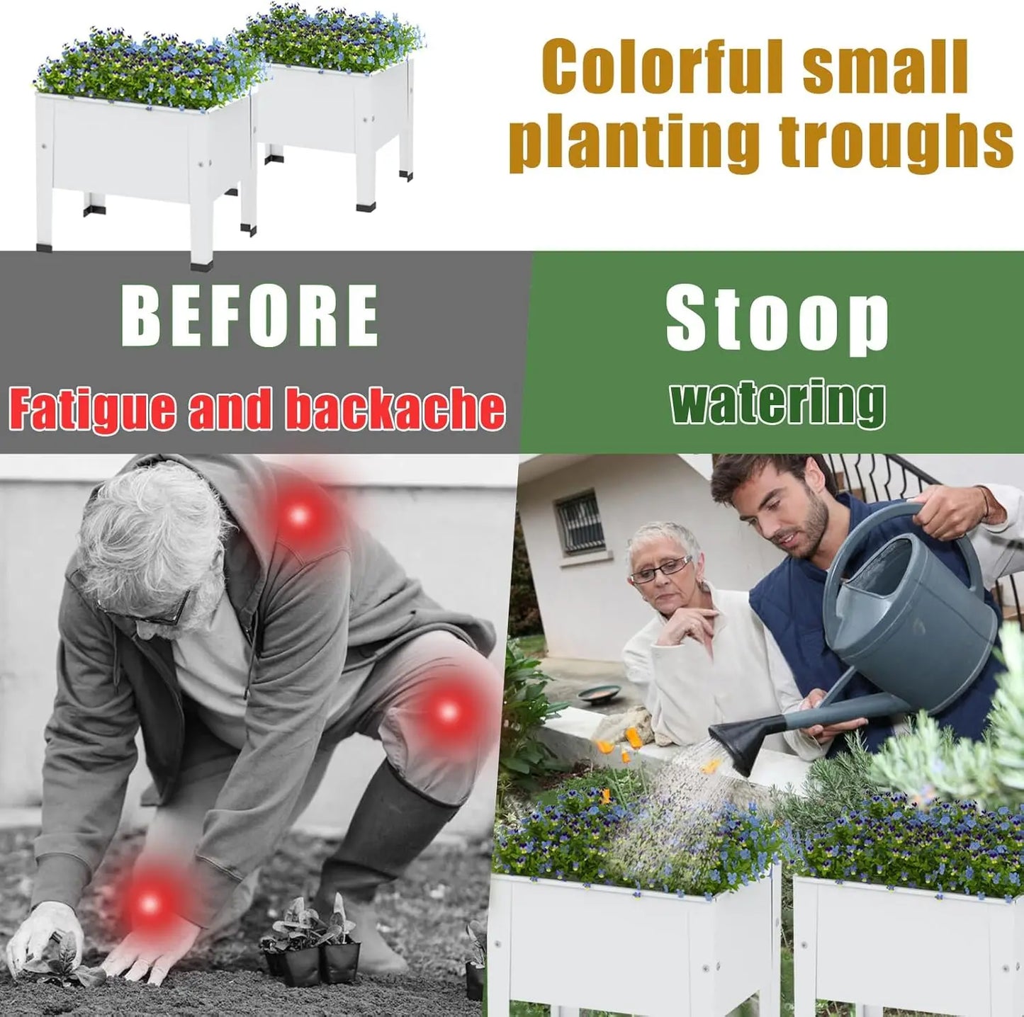 High Concerned Galvanized Raised Garden Beds Outdoor Planter For Vegetables