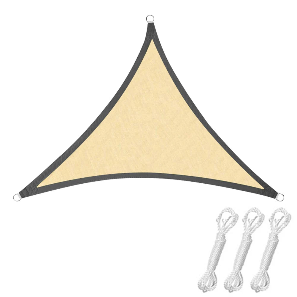 Hign-concerned Sun Shade Oxford Cloth Canopy Patio Cover Breathable Sunlight Block Awning For Backyard Garden