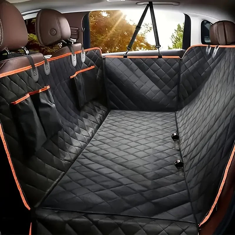 AllWeatherProof ExtremeGrade Waterproof Dog CarSeatProtection HammockNonslip UltraDurable VehicleReady BackSeatGuard