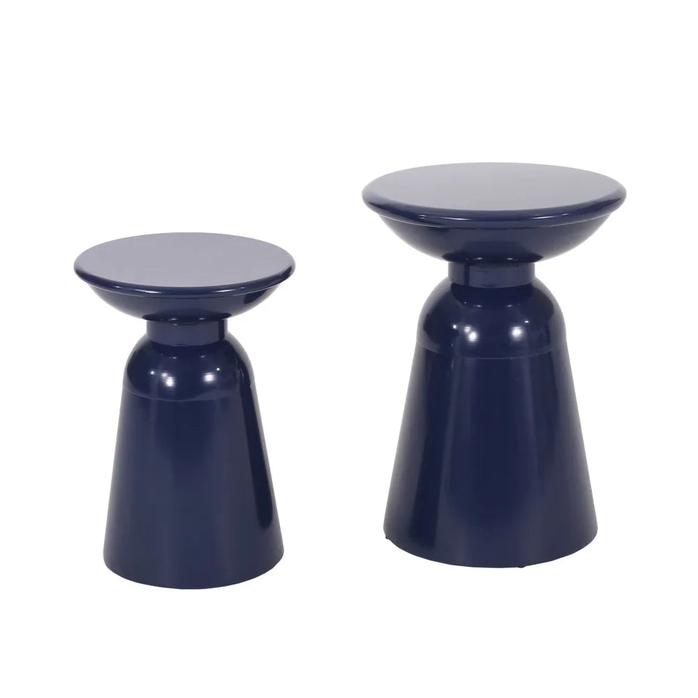 Metal S/2 End Table Outdoor Tables Furniture