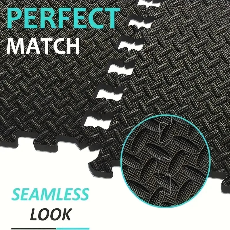 Premium EVA Foam Yoga Mat Home Gym Non Slip Washable