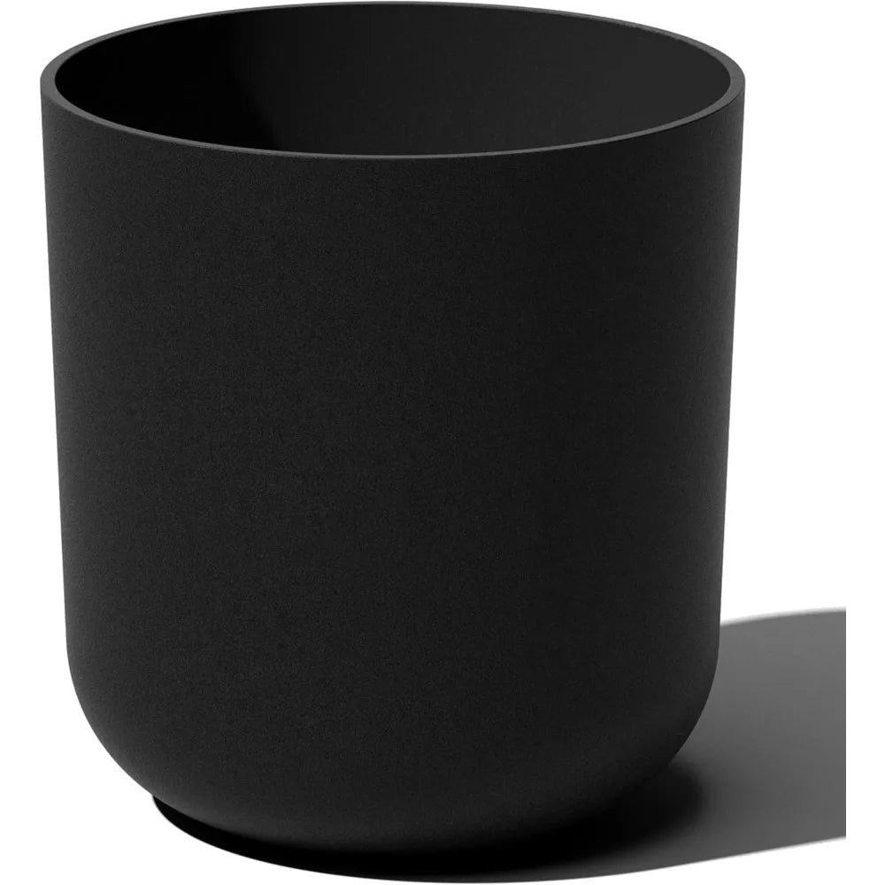 JIAOYING Round Plastic Planter Pots With Drainage Holes