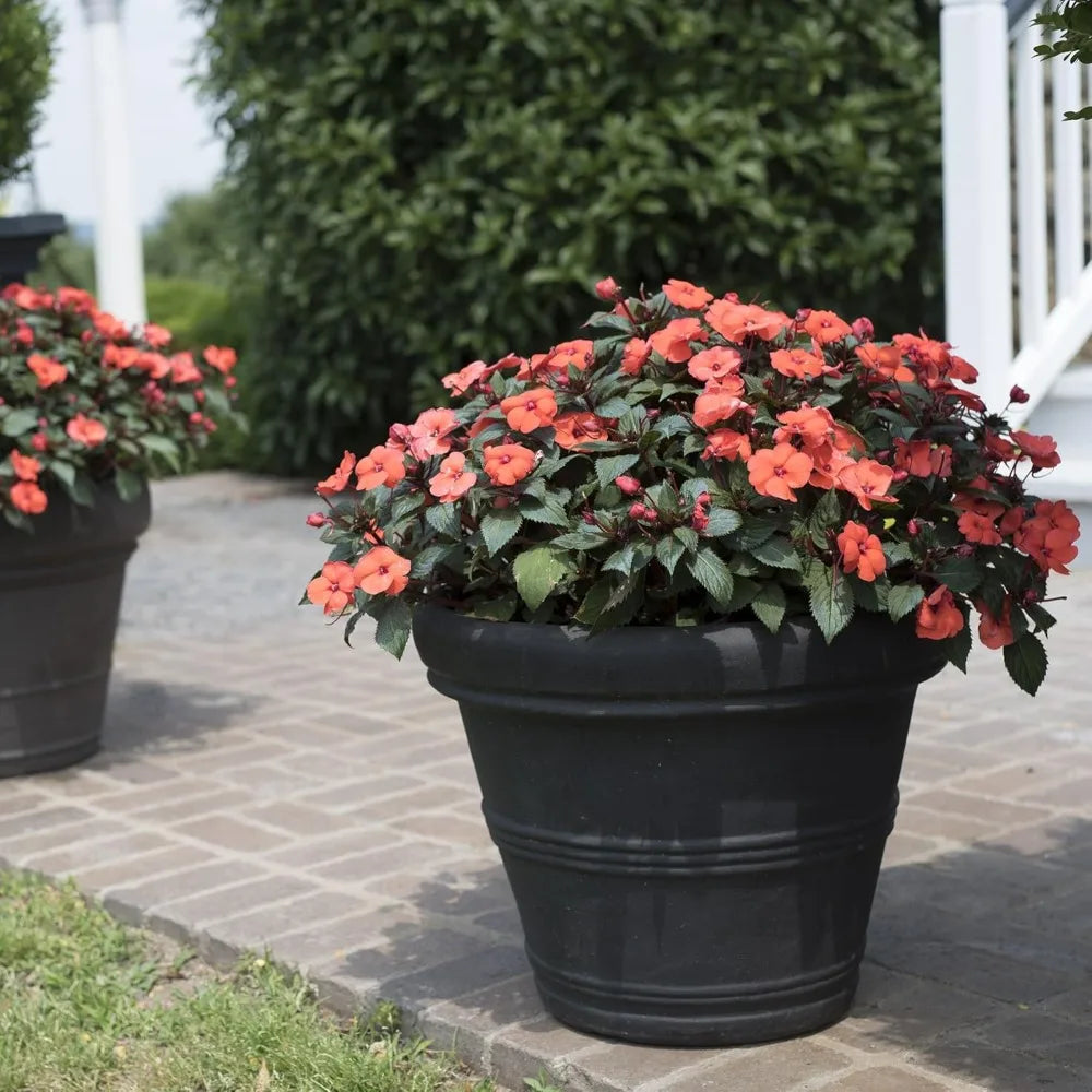 JIAOYING Brunello Planter Classic Rolled Rim Plant Pot