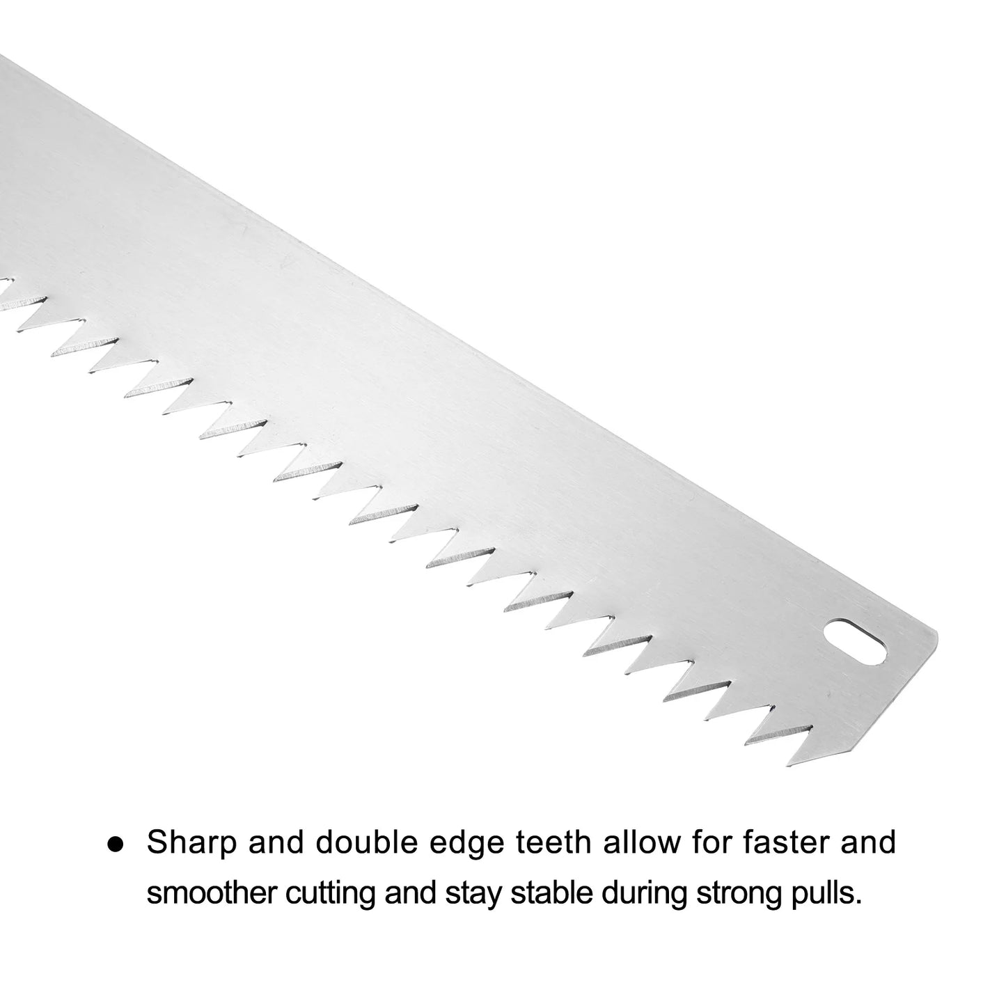 Pruning Saws Straight Blade Hand Saw Iron Handle for Camping Garden Wood Tree Branches Trimming 21 Inch