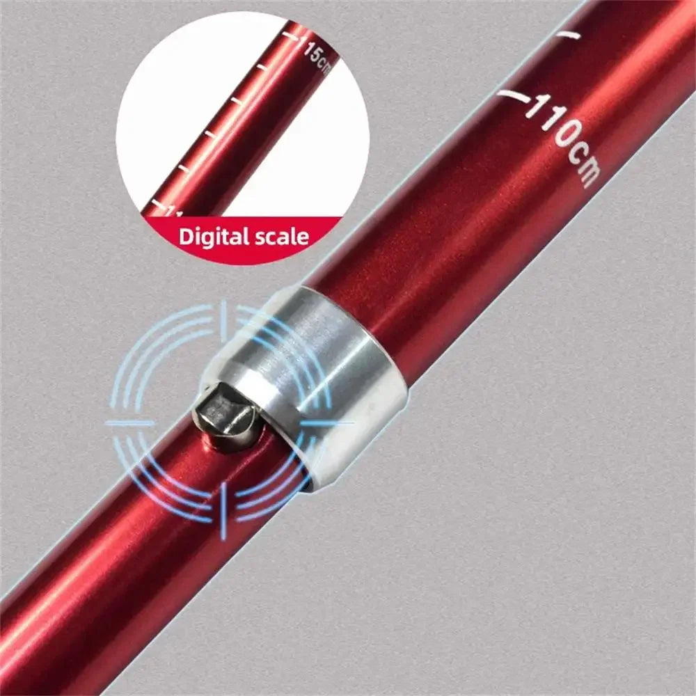 Zhejiang Ultralight Folding Trekking Pole Anti Shock Aluminum Alloy