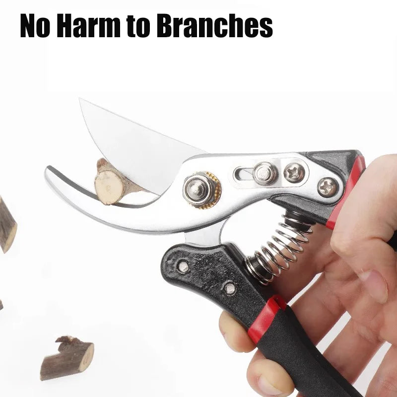 Garden Hand Pruners With SK5 Steel Blades Bypass Pruner