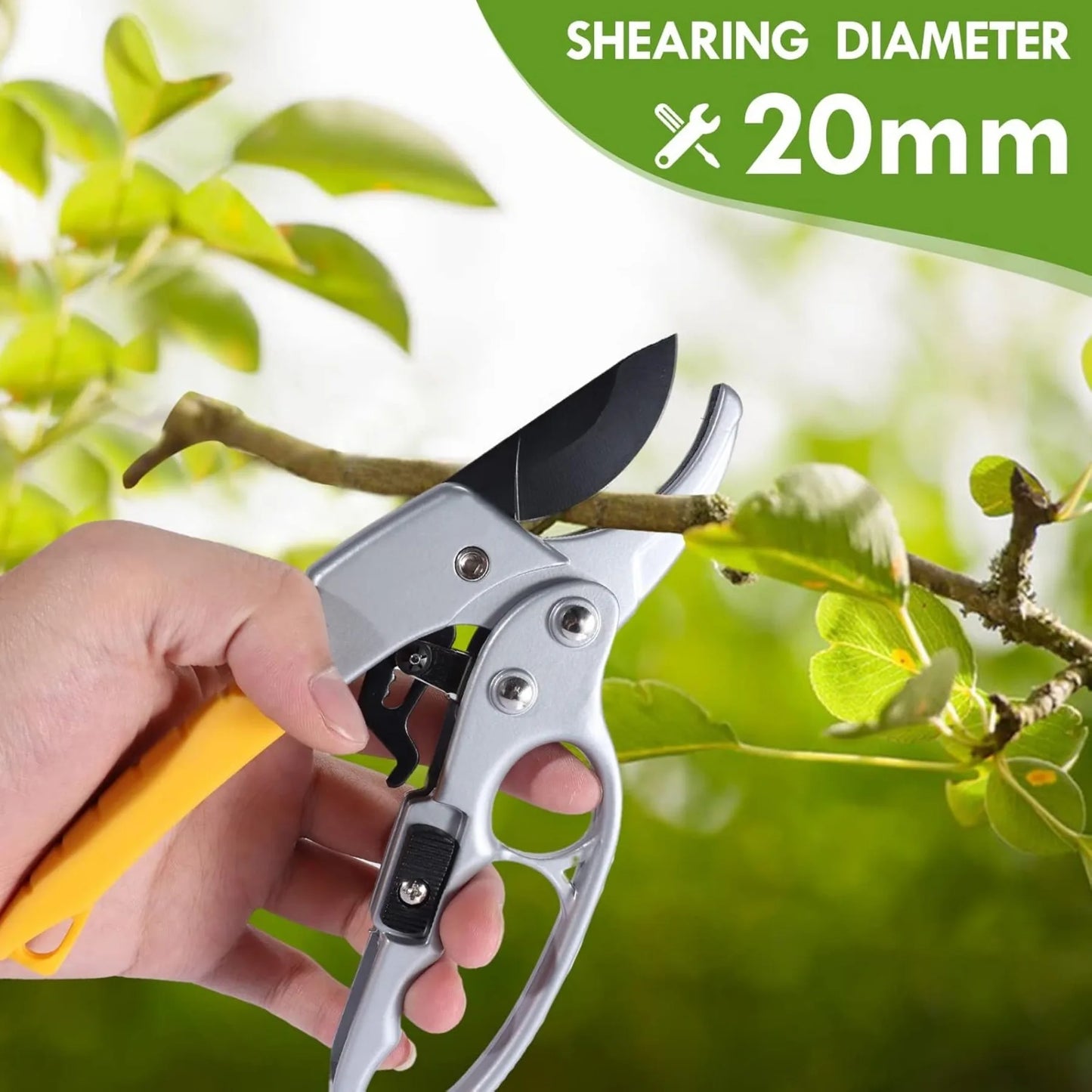 Pruning Scissors Ergonomic Garden Shears for Easier Pruning