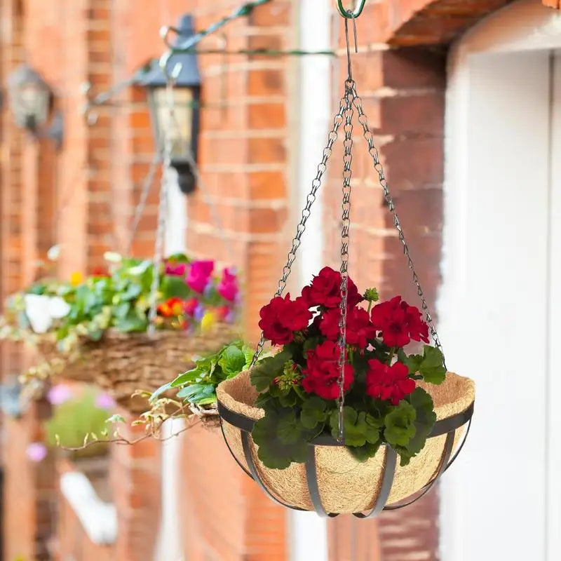 High Concerned Coconut Planter Basket With Coco Liner Hanging Pot
