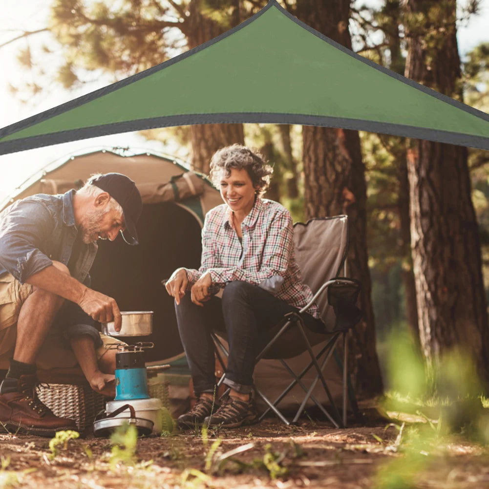 Hign-concerned Sun Shade Oxford Cloth Canopy Patio Cover Breathable Sunlight Block Awning For Backyard Garden