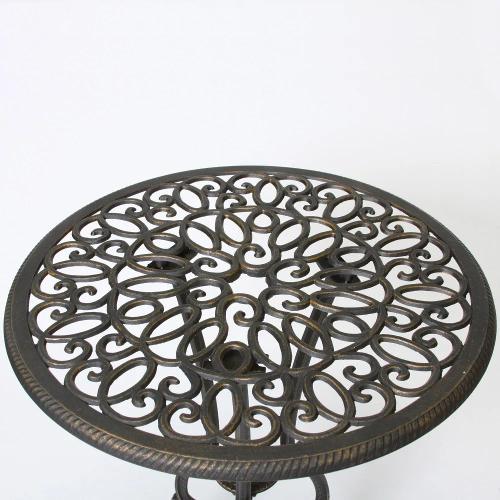 Floral Design Garden Furniture Sets 3pcs Outdoor Furniture