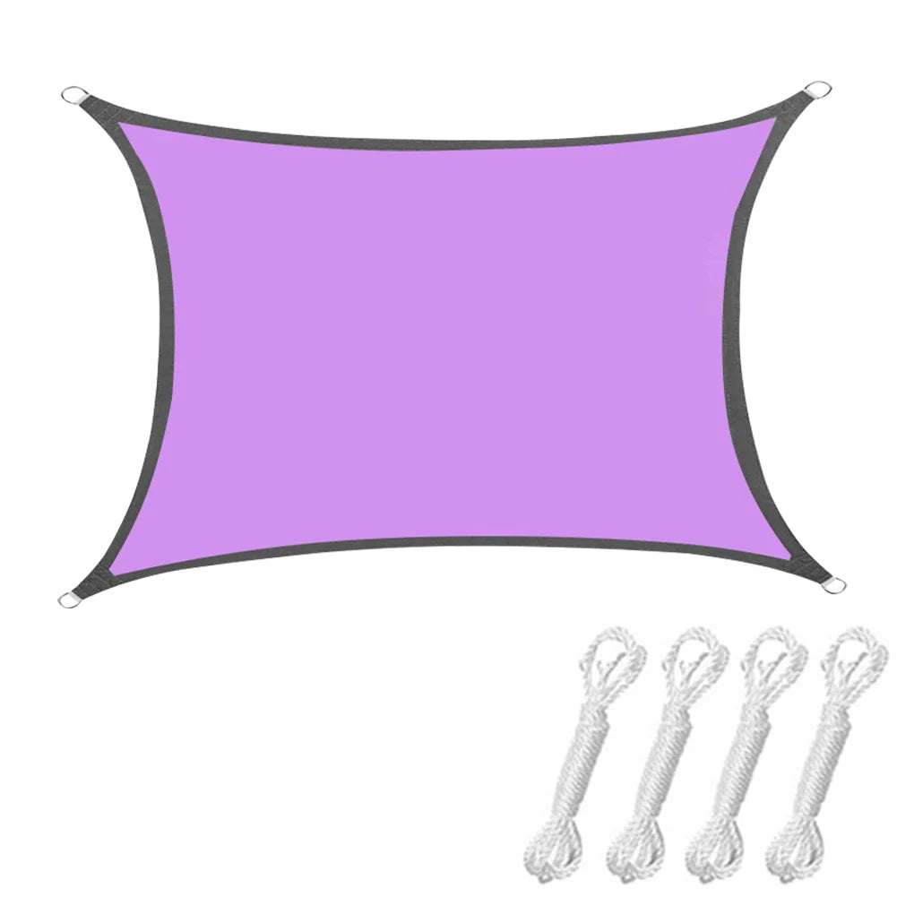 Hign-concerned Sun Shade Oxford Cloth Canopy Patio Cover Breathable Sunlight Block Awning For Backyard Garden