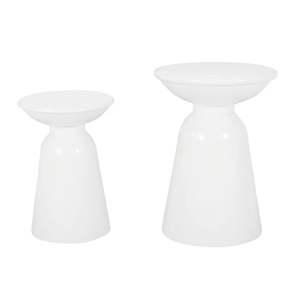 Metal S/2 End Table Outdoor Tables Furniture