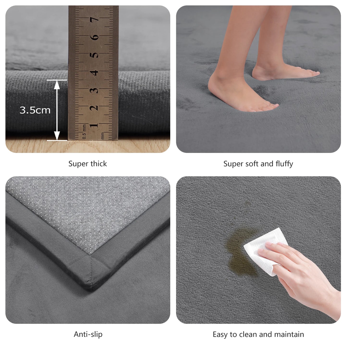 Huloo Sleep Baby Play Mat Non-Slip Tatami Style Crawling Rug